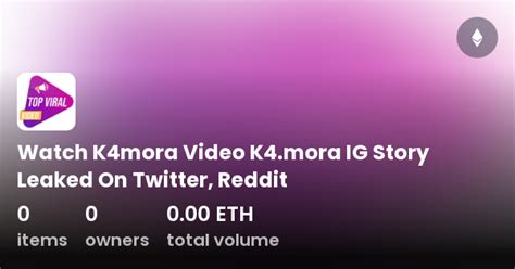 The K4 Mora IG Video has been the subject of significant online attention in recent days due to its viral nature. . K4mora video